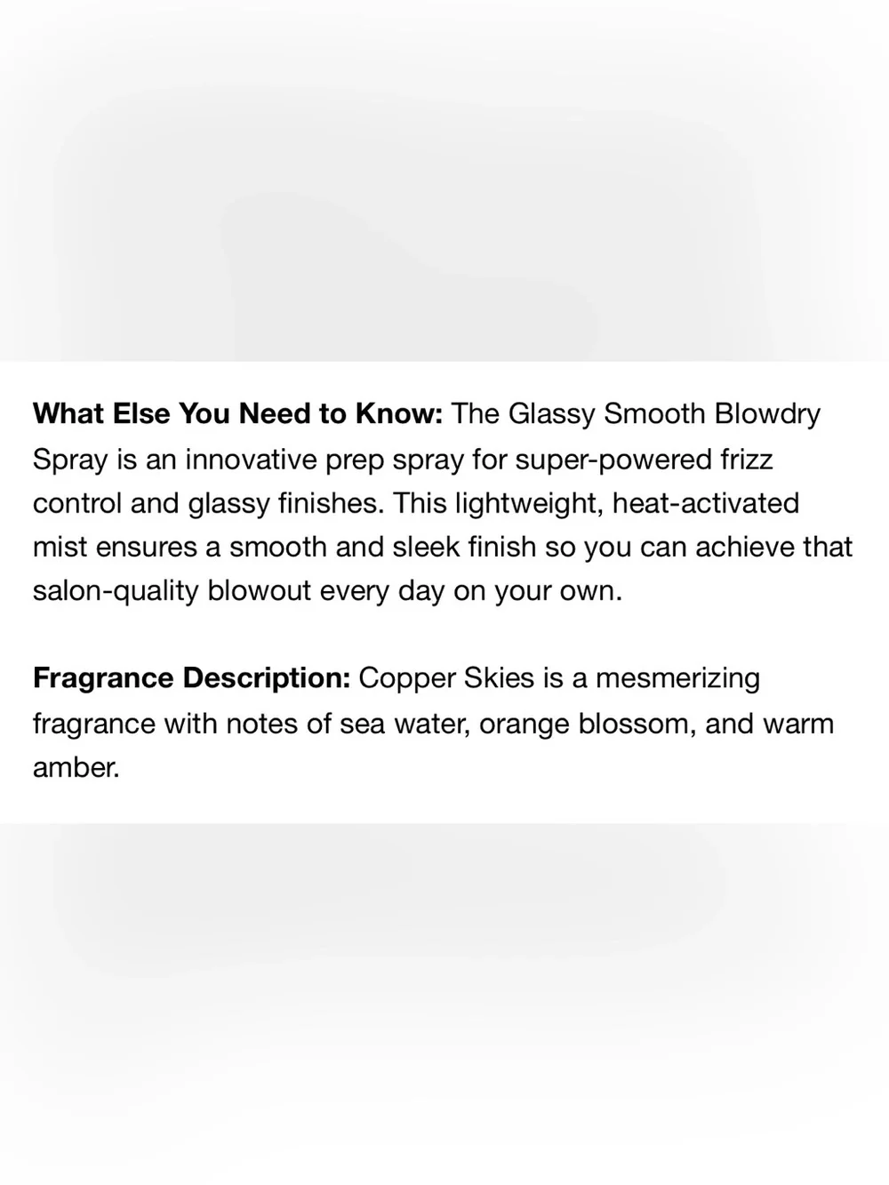 Chris McMillan The Mini Glassy Smooth Blowdry Spray for Frizz